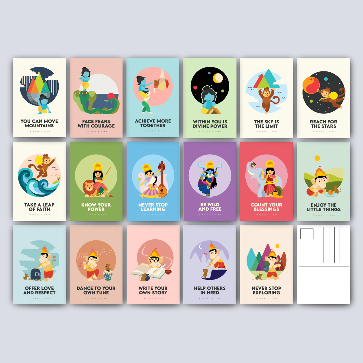 Mini Print Postcards