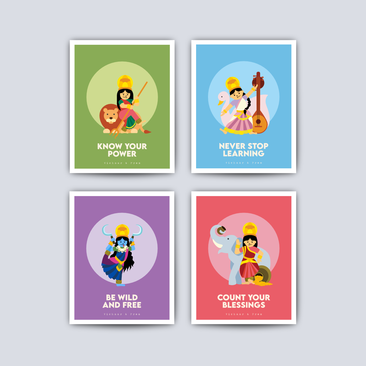 'Devi' Poster Set