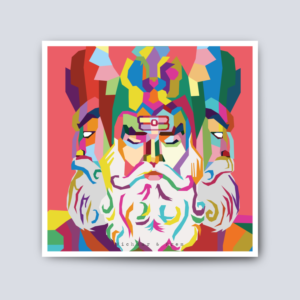 Pop Art Deities-2 Poster Set