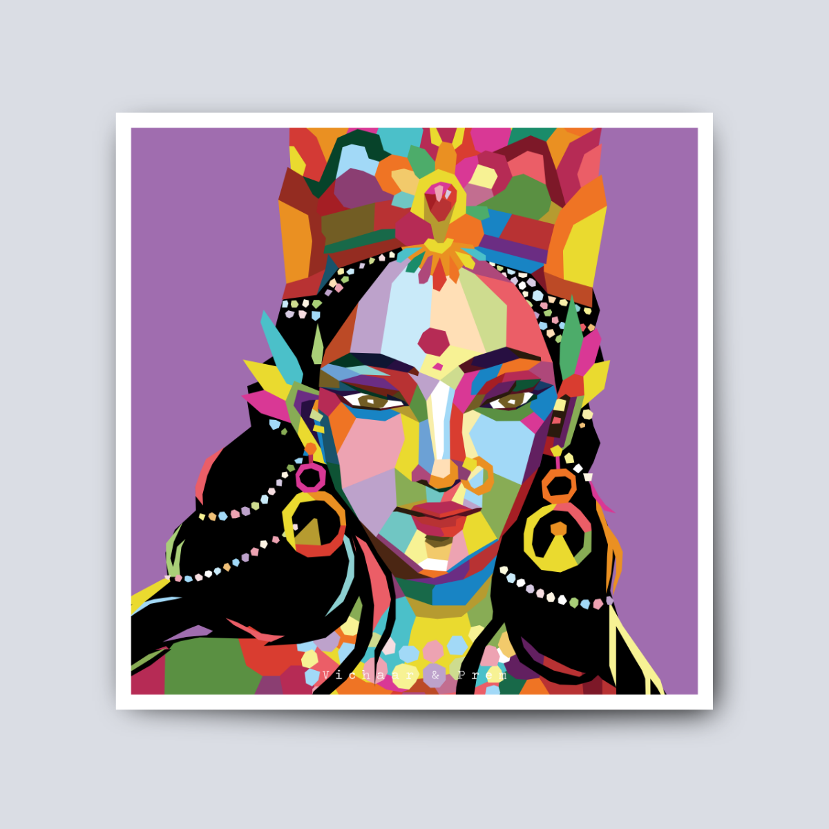 Laxmi Pop Art Poster Print