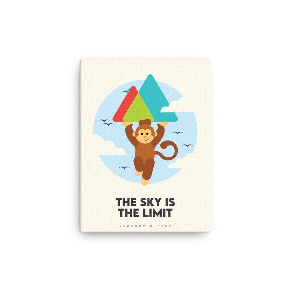 The Sky Is The Limit Canvas Print