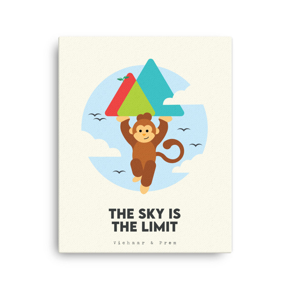 The Sky Is The Limit Canvas Print