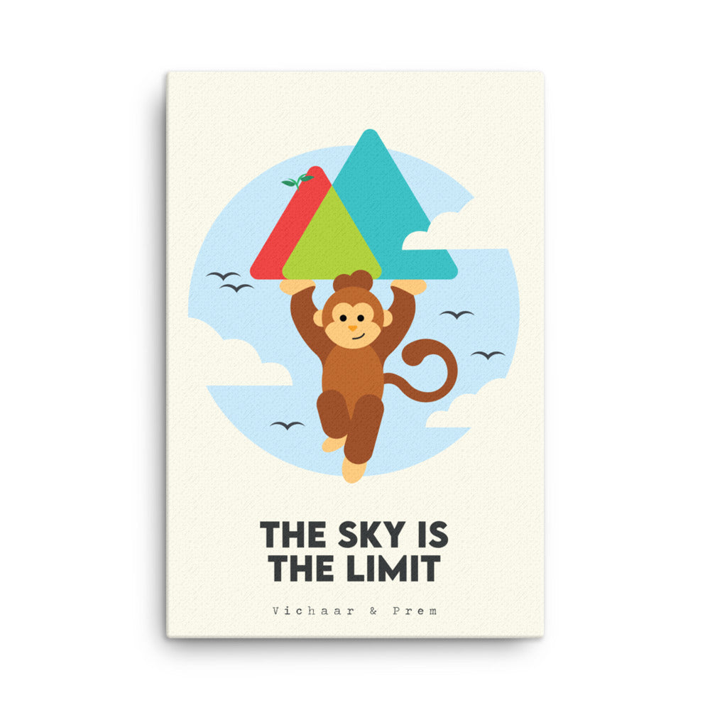 The Sky Is The Limit Canvas Print