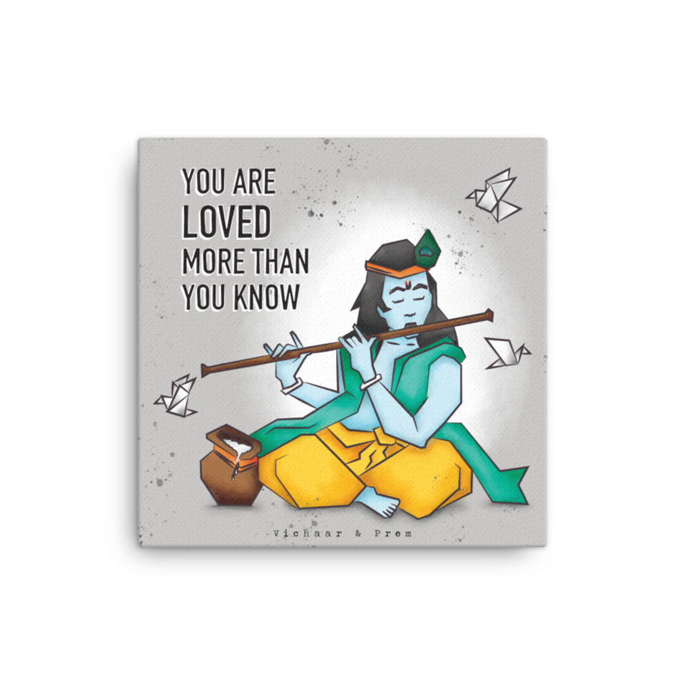 You Are Loved Canvas Print