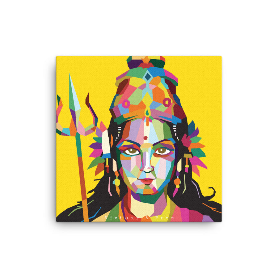 Parvati Pop Art Canvas Print